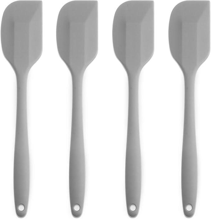 Silicone Spatula 4-piece Set, Heat-Resistant Non-stick Rubber Spatulas - Image 7