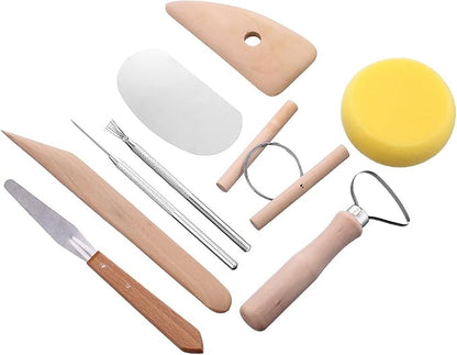 Meuxan 30PCS Pottery Tools Clay Sculpting Tool Set - Image 4