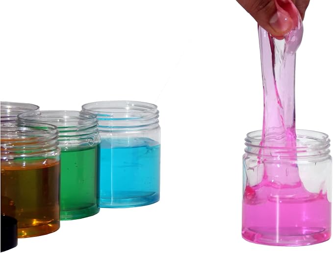 4 oz Plastic Jars with Lids, 8 Pack Wide-mouth Clear Storage Containers - Image 6