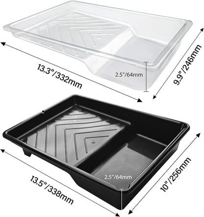 Great Andrew 4 Pack Paint Tray Liners 7 Inch, Paint Roller Trays, Paint Pan - Image 2