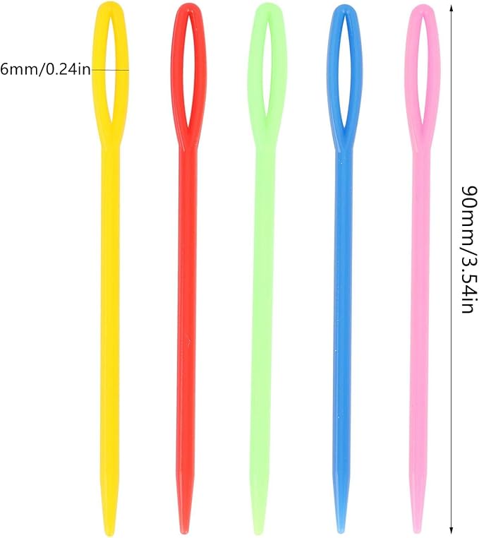 300 Piece Plastic Sewing Needle Set - Image 2