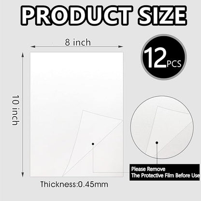 12pcs Sublimation Metal Photo Blanks 8x10 Inch - Image 2