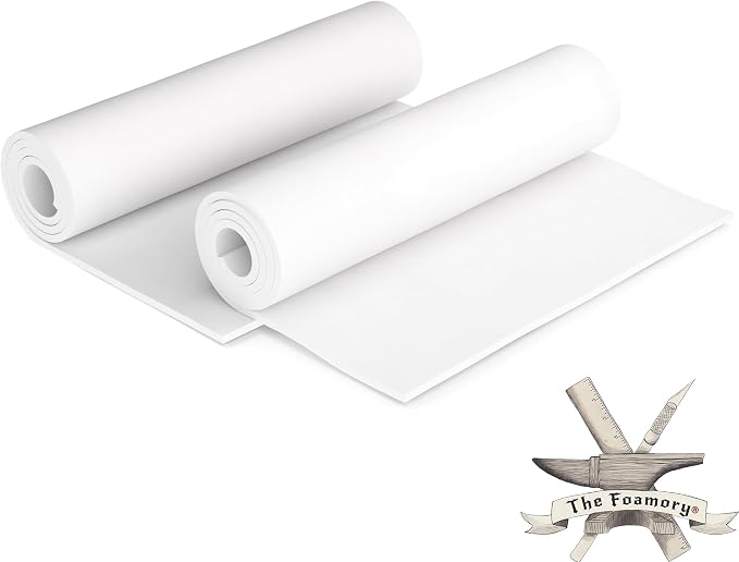 2-Pack Shape Retention EVA Cosplay Foam - 4mm Thick 14x39 inch High Density EVA by TheFoamory