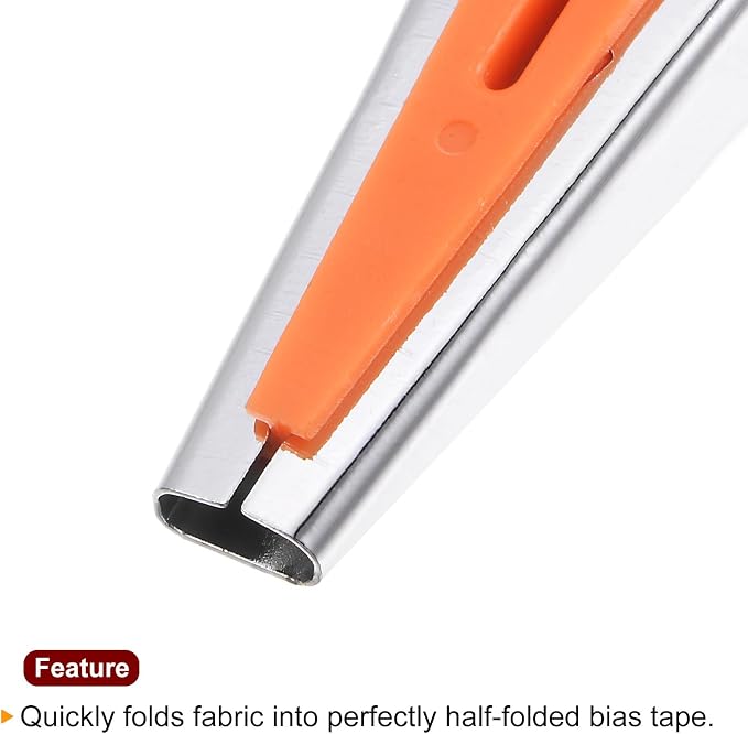 HARFINGTON Bias Tape Maker Kit 9mm Single and Double Fold Fabric Bias Binding - Image 5
