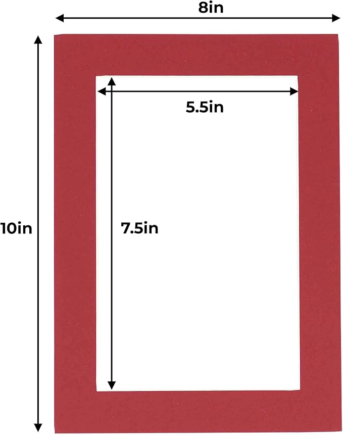 6x8 Mat for 8x10 Frame - Image 3
