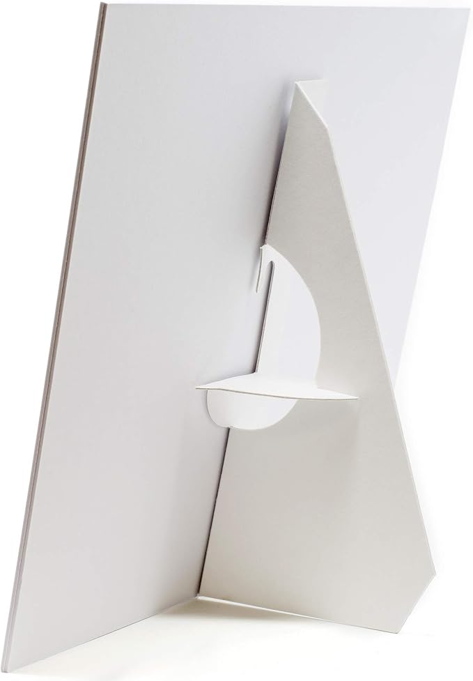 Golden State Art, 7 Inch Self Stick Easel Back, Cardboard Stand, Single Wing - Image 2