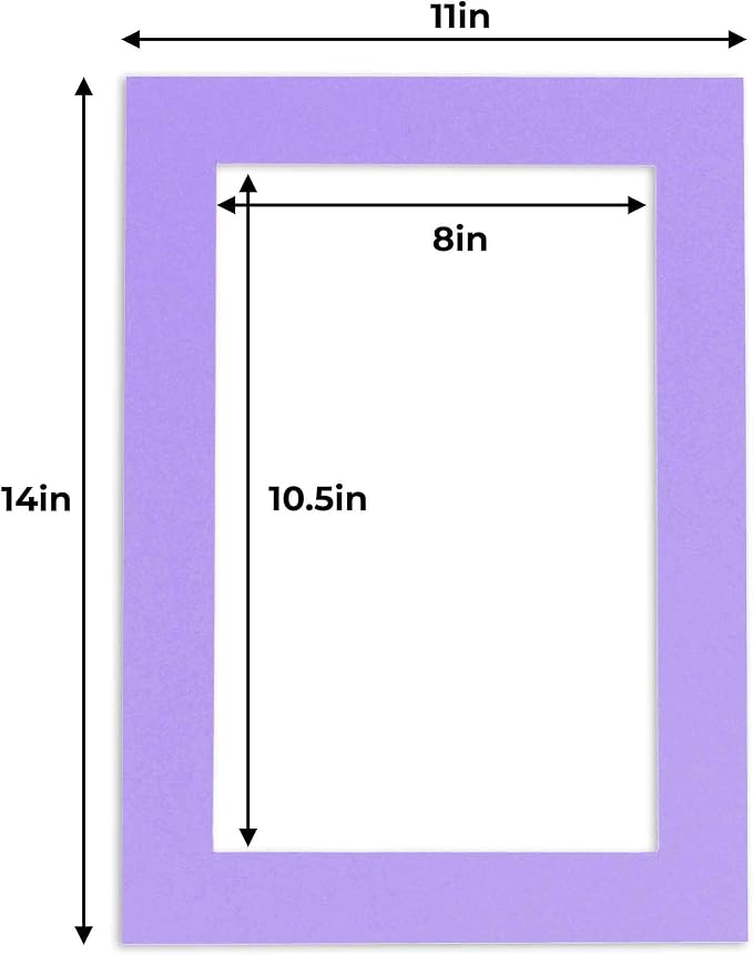 11x14 Mat for 8.5x11 Photo - Image 3
