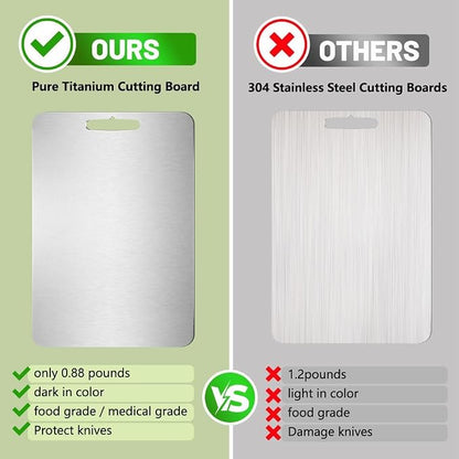 100% Pure Titanium Cutting Board - Image 7