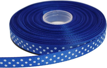 Polka Dot Grosgrain Ribbon 25 Yard Each Roll 100% Polyester by Unknown