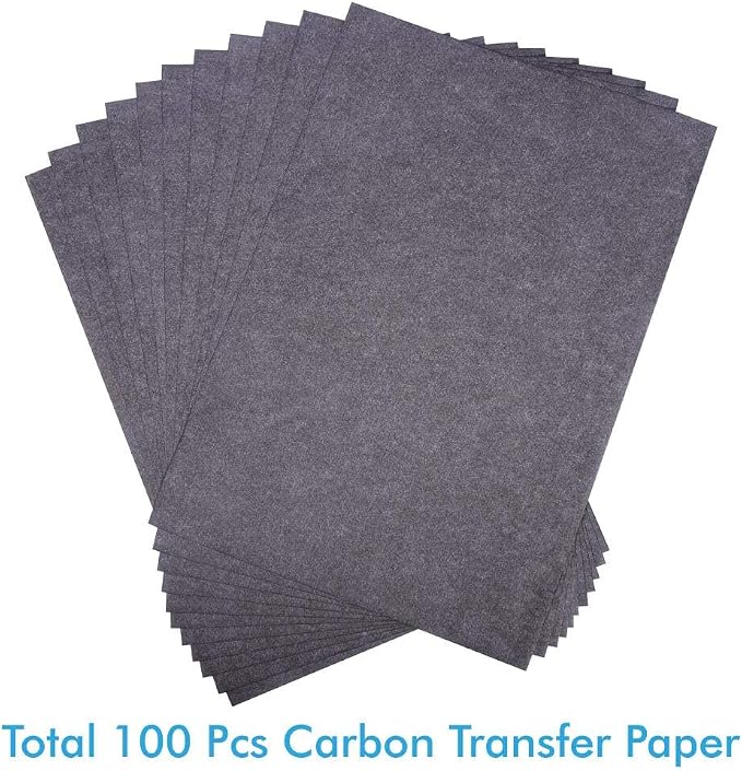 Selizo 100 Sheets Black Carbon Transfer Tracing Paper - Image 2