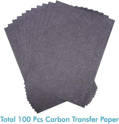 Selizo 100 Sheets Black Carbon Transfer Tracing Paper - Image 2