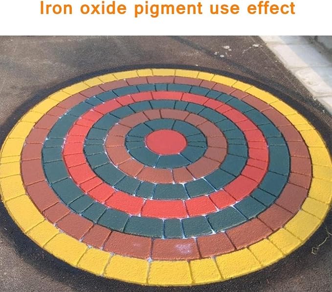 GOODTAKE 5 Pounds Bulk Concrete Pigment, Grass Green Iron Oxide Pigment Powder - Image 8