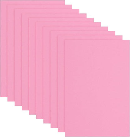 uxcell 10 Pcs Pink EVA A4 Foam Sheets Crafts, 12 x 8 Inch Foam Paper by uxcell