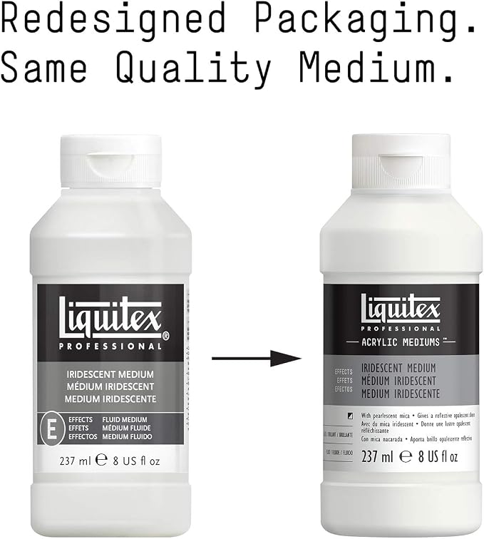 Liquitex Professional Effects Medium, Iridescent Medium - Image 2