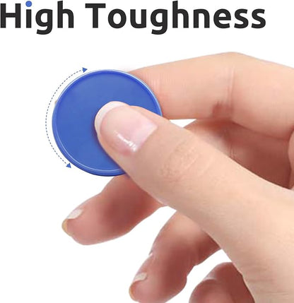Set of 100 Opaque Plastic Learning Counters Mini Poker Chips Game Tokens - Image 6