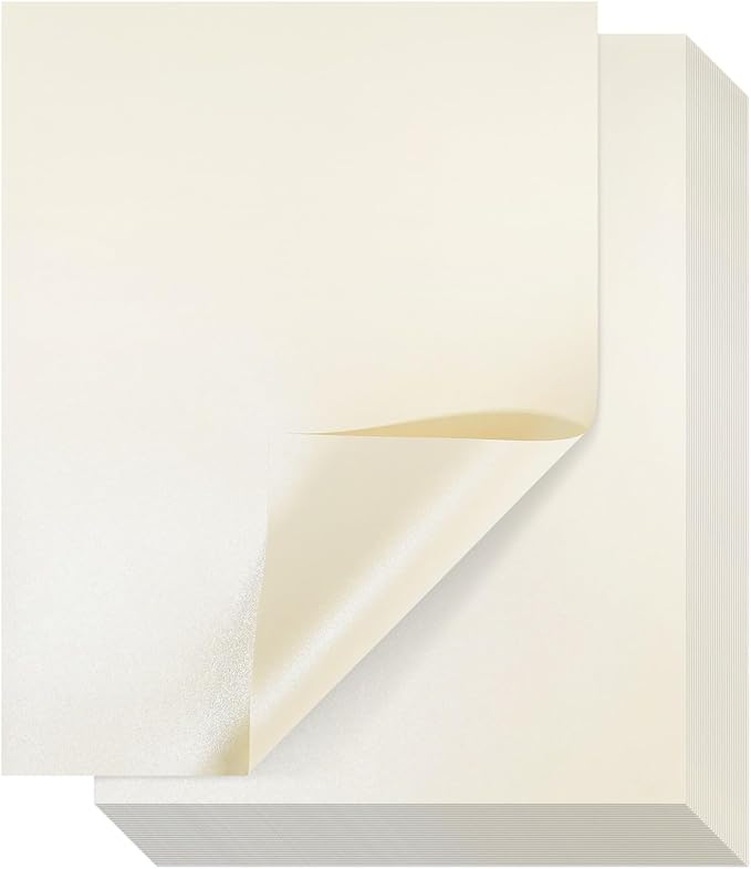 Best Paper Greetings Champagne Pearl Cardstock by BESTPAPERGREETINGS