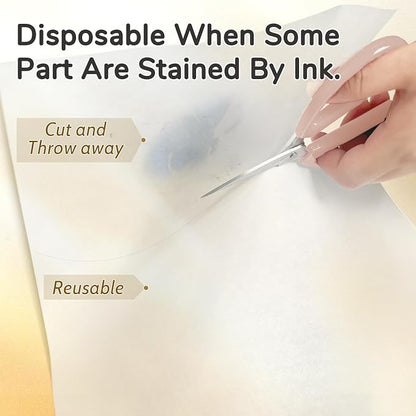 TransOurDream 3 PTFE Teflon Sheets 16×20"& 5 Teflon Papers A3 - Image 4