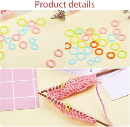 LUNARM 180 Pieces Stitch Markers - Image 3