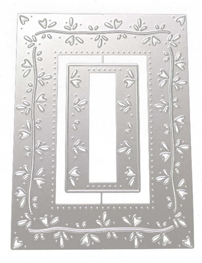 Cutting Dies Metal Stencils Scrapbooking Tools Flowers Lace Frame DIY Embossing - Image 2