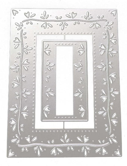 Cutting Dies Metal Stencils Scrapbooking Tools Flowers Lace Frame DIY Embossing - Image 2