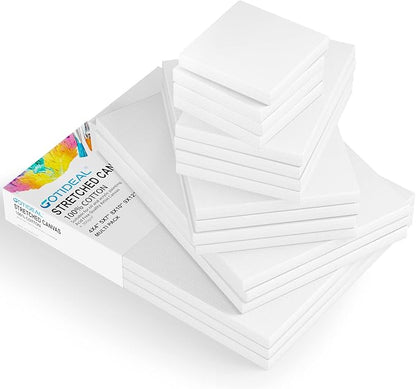 GOTIDEAL18Pcs Stretched Canvases - Image 2