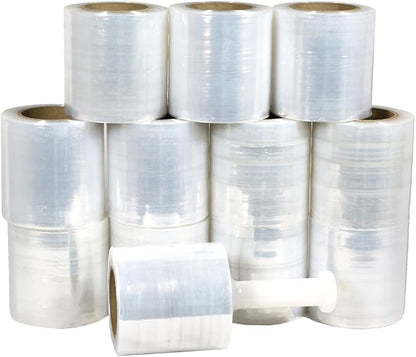 PSBM Mini Stretch Wrap with Handle, 12 Pack, 5 Inch x 1000 Feet, 80 Gauge - Image 2