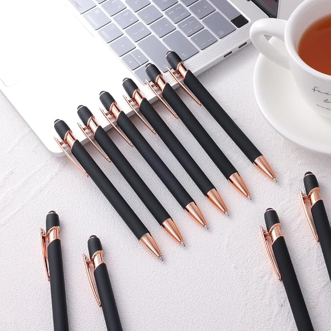 12 PCS 2 in 1 Stylus Ballpoint Pen - Image 6