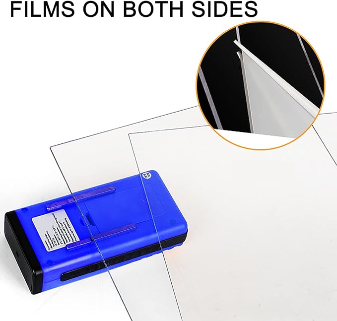 5 Pack 12x12x.02” Clear Plastic Sheet, Plexiglass Craft Plastic Sheets PET - Image 4