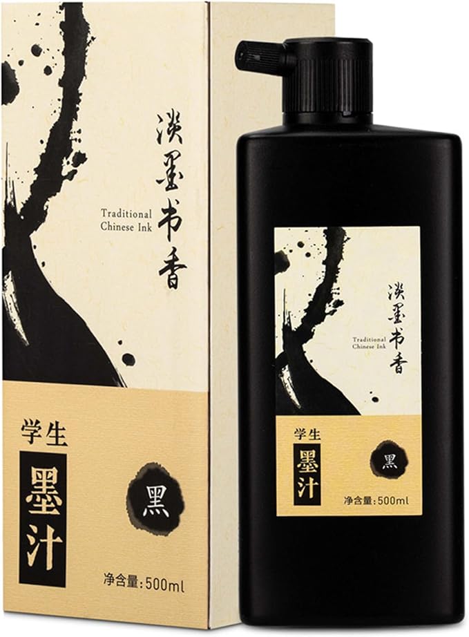 500 ML/16.9 OZ Calligraphy and Sumi Liquid Ink by SEAMEW