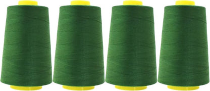 Mandala Crafts 4 Pack of Serger Threads Cones Spools by MandalaCrafts