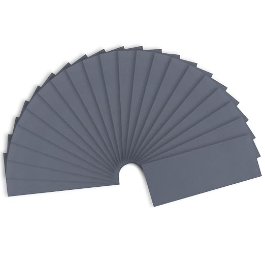 Sandpaper 3000 Grit, Wet Dry Sanding Sheets 9x3.6 inch by Shineboc