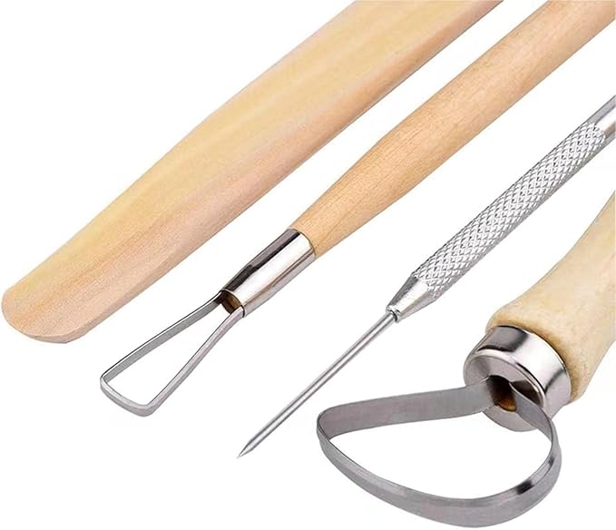 S & E TEACHER'S EDITION 19 Pcs Pottery Tools & Clay Sculpting Tools, Double - Image 3