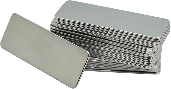 StayMax 304 Stainless Steel Engraving Blank Tags Rectangle Stamping Blanks - Image 3