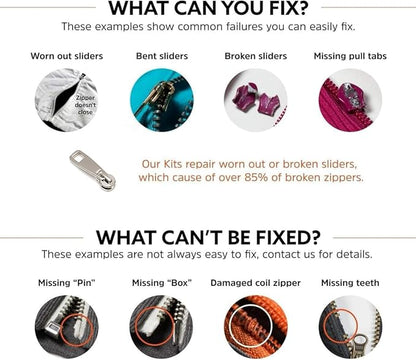 AKTIOIN Metal Zipper Repair Kit - Image 6