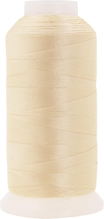 Mandala Crafts Ivory Heavy Duty Thread -1500 Yds Tex 70 Thread by MandalaCrafts