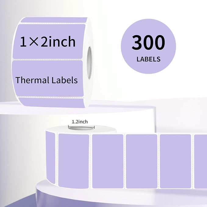2x1 Inch Thermal Labels, Waterproof Self-Adhesive Shipping Label Printer Sticker - Image 4