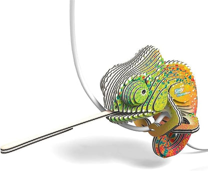Eugy Chameleon 3D Puzzle, 31 Piece Eco-Friendly Educational Toy Puzzles - Image 5