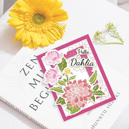 ORIGACH Realistic Dahlia Layering Stencils Set - Image 4