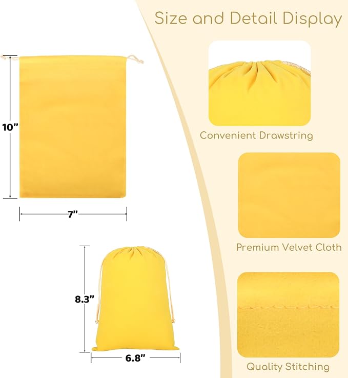 Velvet Drawstring Jewelry Bag, Or Wrapping Halloween Party Favors, Small - Image 2