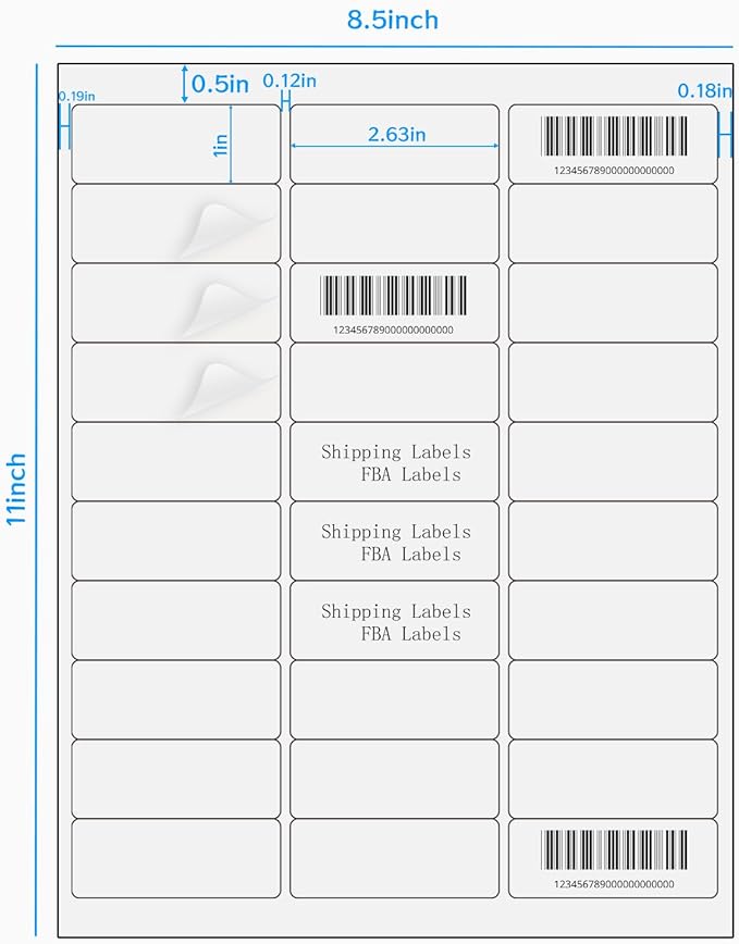 STARLIBOO Transparent Stickers Labels - Image 2