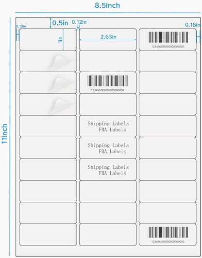 STARLIBOO Transparent Stickers Labels - Image 2