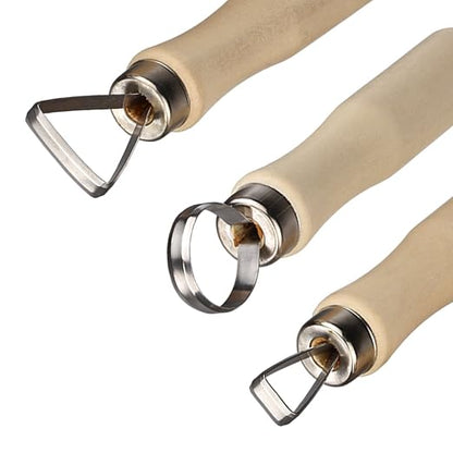 Pottery & Clay Large Ribbon Sculpting Tool Kit - Image 4