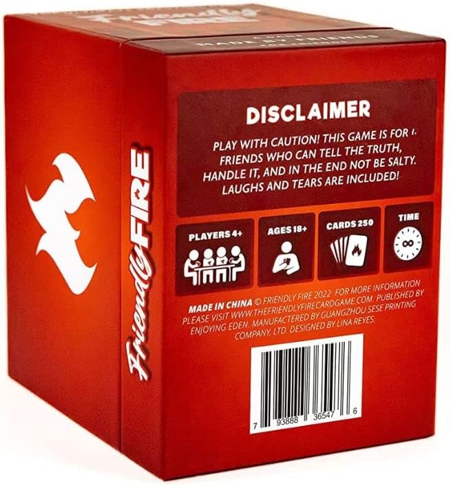 Friendly Fire Roasting Card Game - Image 5