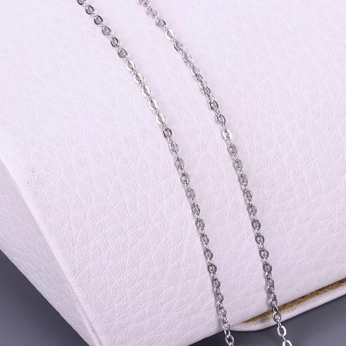 Jishi 60ft Jewelry Necklace Chains 2mm Jewelry Chain Links - Image 5