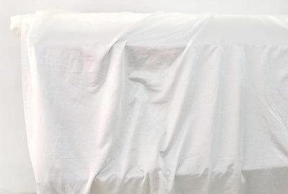 100cm*140cm White Natural Silk Satin Fabric 12 Momme Soft Silk Cotton Fabric - Image 6