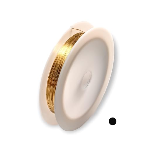 28 Gauge - 1 Ounce Jeweler's Brass Wire, Dead Soft, CDA #230 Alloy Jewelry by CRAFTWIRE