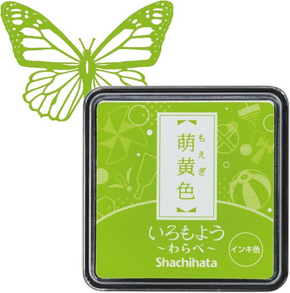 IROMOYO WARABE Stamp PAD, Small Traditional Japanese Ink Colour, Oil-Based Ink by Artline