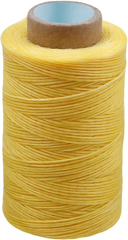 Colorful 284Yards Leather Sewing Waxed Thread-Practical Long Stitching Thread by BUTUZE