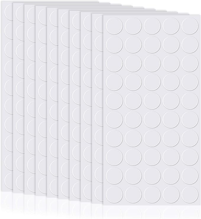 Zonon 500 Pcs Double Sided Adhesive Dots Clear Glue Point Tape Stickers Balloon by Zonon