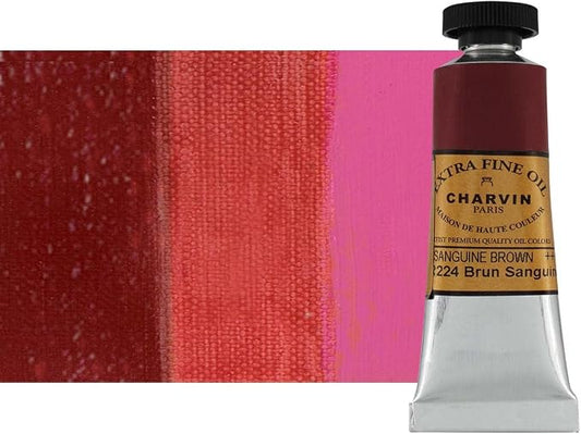 Charvin Extra Fine Oil Paint, Sanguine Brown 20 mL by Unknown